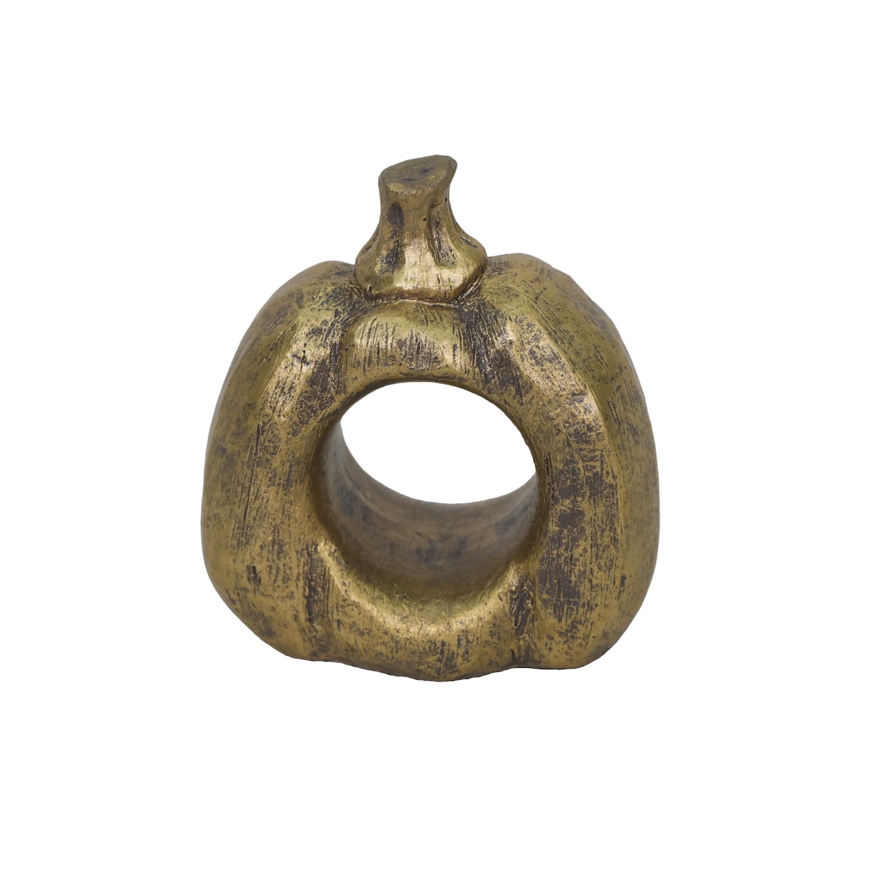 2.75" Antique Brass Pumpkin Napkin Ring by Ashland®